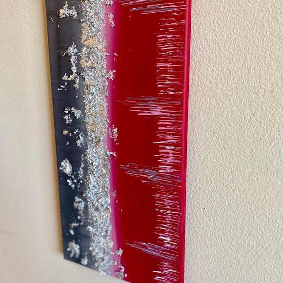 Silver leaf painting